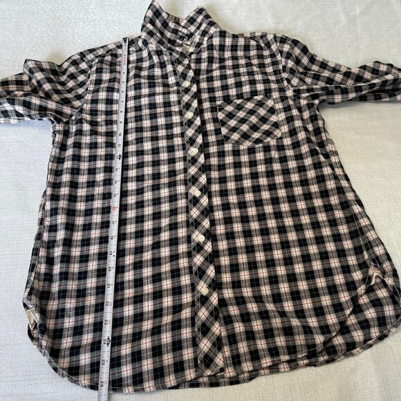 Victoria Secret Plaid Long Sleeve Shirt. Size S. - Picture 8 of 9